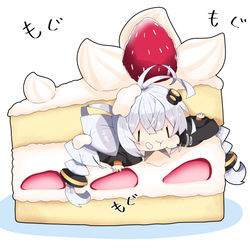 This is a pixiv picture whose title is ショートケーキあかり。.