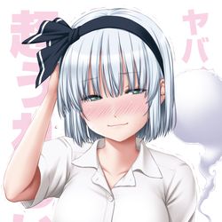 This is a pixiv picture whose title is 世界一位の妖夢ちゃん.
