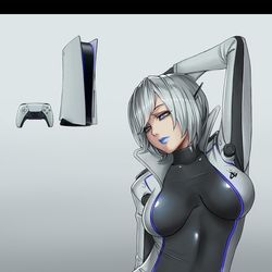 This is a pixiv picture whose title is PS5.