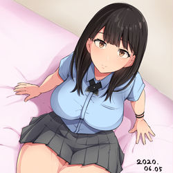 This is a pixiv picture whose title is fuckin太ももガール.
