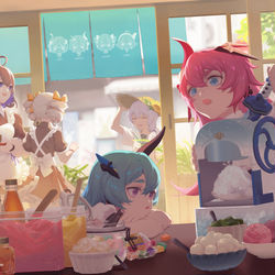 This is a pixiv picture whose title is 夏日.