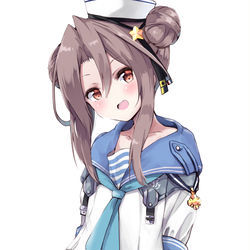 This is a pixiv picture whose title is 駆逐艦の服を着た軽空母38.