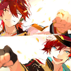 This is a pixiv picture whose title is ☆.