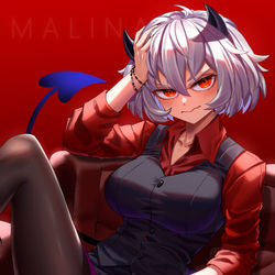 This is a pixiv picture whose title is Malina the Sour Demon.
