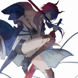 This is a pixiv picture whose title is &.
