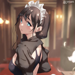 This is a pixiv picture whose title is めいど　いん　へぶん.