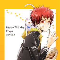 This is a pixiv picture whose title is 古里炎真誕生祭2020.