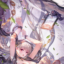 This is a pixiv picture whose title is 妻泪.