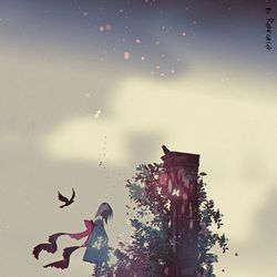 This is a pixiv picture whose title is grief.
