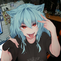 This is a pixiv picture whose title is kana.