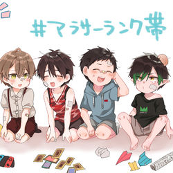 This is a pixiv picture whose title is 【VTuber】リアル大乱闘スマッシュブラザーズ.