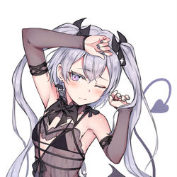 This is a pixiv picture whose title is サキュバス.