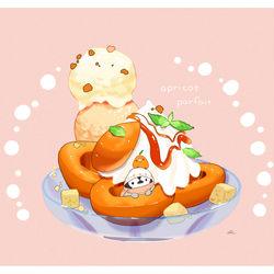 This is a pixiv picture whose title is あんずのパフェ.