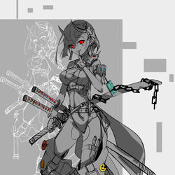This is a pixiv picture whose title is 最近的草稿.
