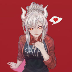 This is a pixiv picture whose title is HELLTAKER.