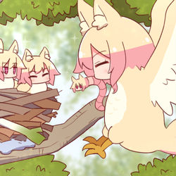 This is a pixiv picture whose title is ケモミミちゃんつめあわせ.