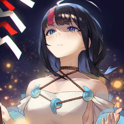 This is a pixiv picture whose title is 宇津見エリセ.