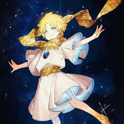 This is a pixiv picture whose title is ボイジャーくん.