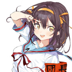 This is a pixiv picture whose title is 涼宮.