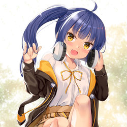 This is a pixiv picture whose title is クロラビマヤちゃん.
