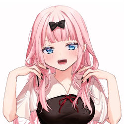 This is a pixiv picture whose title is 藤原千花.