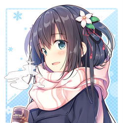This is a pixiv picture whose title is 冬ゆきは.
