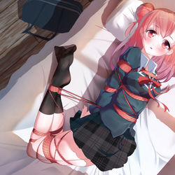 This is a pixiv picture whose title is 摸一张团子.