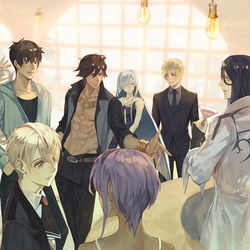This is a pixiv picture whose title is アナザー・ワールド.