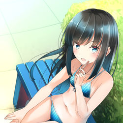 This is a pixiv picture whose title is 朝潮.