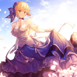 This is a pixiv picture whose title is 宝塚記念verアルトリア.