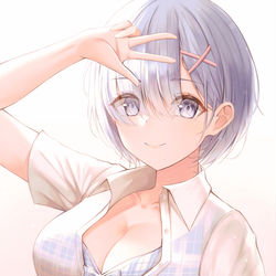 This is a pixiv picture whose title is レム.