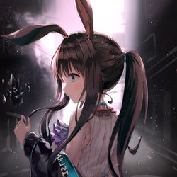 This is a pixiv picture whose title is アミヤ.
