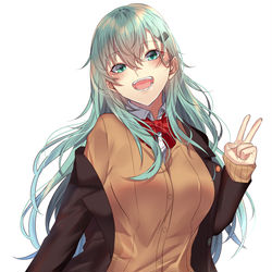 This is a pixiv picture whose title is 鈴谷.