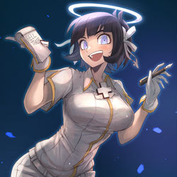 This is a pixiv picture whose title is Azazel, the Curious Angel.