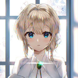 This is a pixiv picture whose title is Violet.