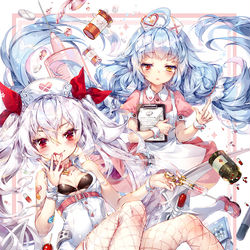 This is a pixiv picture whose title is AzurLane Nurse!!.