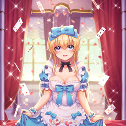 This is a pixiv picture whose title is Alice.