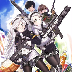This is a pixiv picture whose title is サバゲにGO!2.