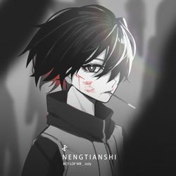 This is a pixiv picture whose title is 人间失能.