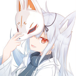 This is a pixiv picture whose title is けもみみちゃん.