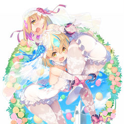 This is a pixiv picture whose title is 【お仕事】ブレ×ブレ　デミエクス＝ブライド.