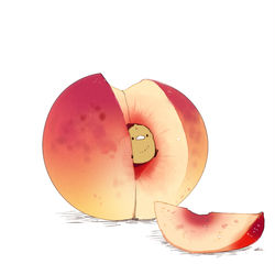 This is a pixiv picture whose title is もも.