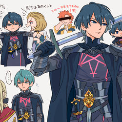 This is a pixiv picture whose title is FE3H：log3.