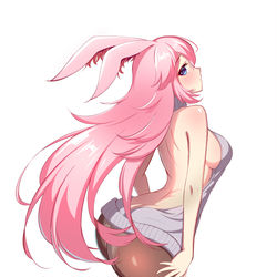This is a pixiv picture whose title is 八重樱毛衣.