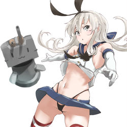This is a pixiv picture whose title is 島風セット.