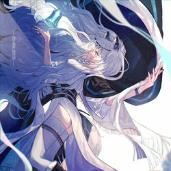 This is a pixiv picture whose title is 初雪.