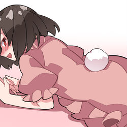 This is a pixiv picture whose title is てゐちゃんが現れた！.