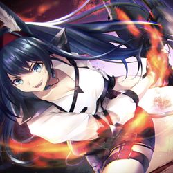 This is a pixiv picture whose title is ブレイズ(アークナイツ).