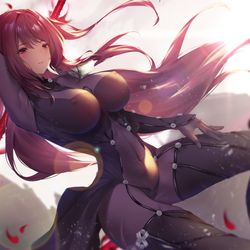 This is a pixiv picture whose title is スカサハ.