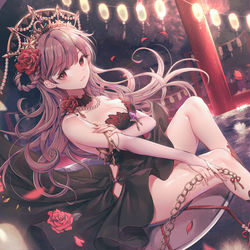This is a pixiv picture whose title is :3.